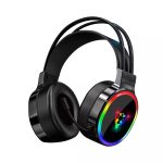 هدست گیمینگ مدل G607 با نورپردازی RGB و طراحی ارگونومیک، مناسب برای گیمرهای حرفه‌ای