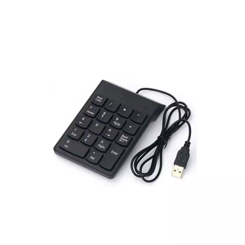 -کیبورد عددی NUMLOCK MINI – طراحی سبک و اتصال USBnumlock-mini-keyboard کیبورد عددی NUMLOCK MINI با ۱۸ کلید و اتصال USB، مناسب برای لپتاپها و حسابداری