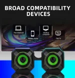 اسپیکر JERTECH S2 – کیفیت صدای شفاف و طراحی قابل حمل
