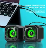 اسپیکر JERTECH S2 با برق ورودی USB برای عملکرد پایدار و بدون نویز