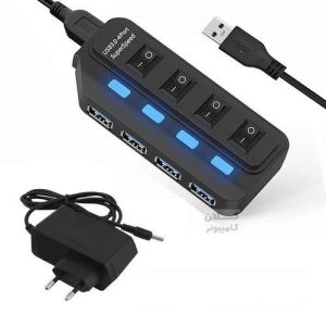 مدل X80 برند KINGDOM عنوان تصویر (Title): بسته‌بندی هاب USB مدل X80