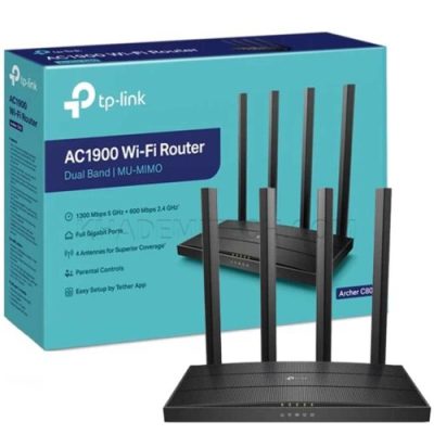 روتر تی پی لینک مدل TP-LINK ARCHER-C80 - تخفیف دار | فروشگاه اینترنتی بلوری