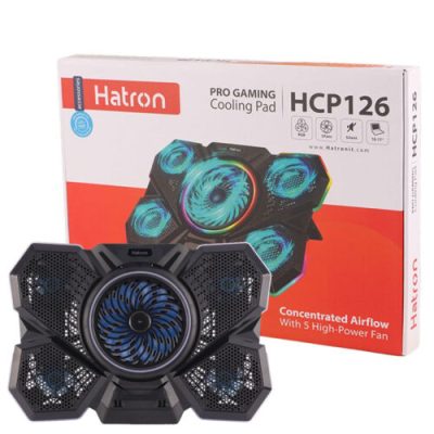 فن نوت بوک هترون مدل Hatron HCP126 5Fan - گارانتی دار | فروشگاه اینترنتی