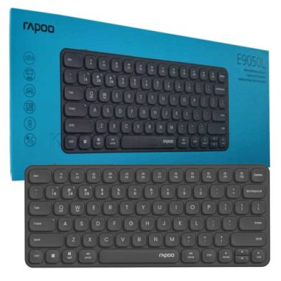 کیبورد بلوتوثی بی سیم رپو مدل RAPOO E9050L طوسی - فروش ویژه | فروشگاه اینترنتی بلوری