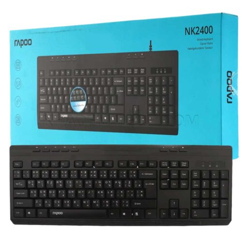 کیبورد بی سیم رپو مدل RAPOO NK2400 مشکی کیبورد بی سیم رپو مدل RAPOO NK2400 مشکی - خرید آنلاین | فروشگاه اینترنتی بلوری