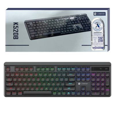 کیبورد بی سیم لاجی کی مدل LOGIKEY K520B مشکی گارانتی الماس - اورجینال | فروشگاه اینترنتی بلوری