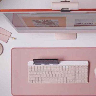 کیبورد بی سیم لاجیتک مدل LOGITECH K580 صورتی - گارانتی دار | فروشگاه اینترنتی بلوری