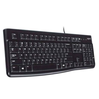 کیبورد سیم دار لاجیتک مدل LOGITECH K120 - با کیفیت | فروشگاه اینترنتی بلوری