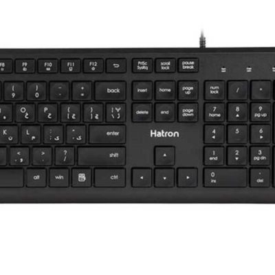 کیبورد سیم دار هترون مدل Hatron HK190 - با کیفیت | فروشگاه اینترنتی بلوری