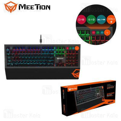 کیبورد گیمینگ میشن Meetion MT-MK500  مسترکالا - گارانتی دار | فروشگاه اینترنتی بلوری