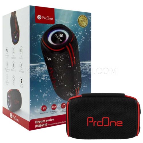 اسپیکر پرتابل پرووان مدل PROONE PSB4119 مشکی اسپیکر پرتابل پرووان مدل PROONE PSB4119 مشکی - تخفیف دار | فروشگاه اینترنتی بلوری