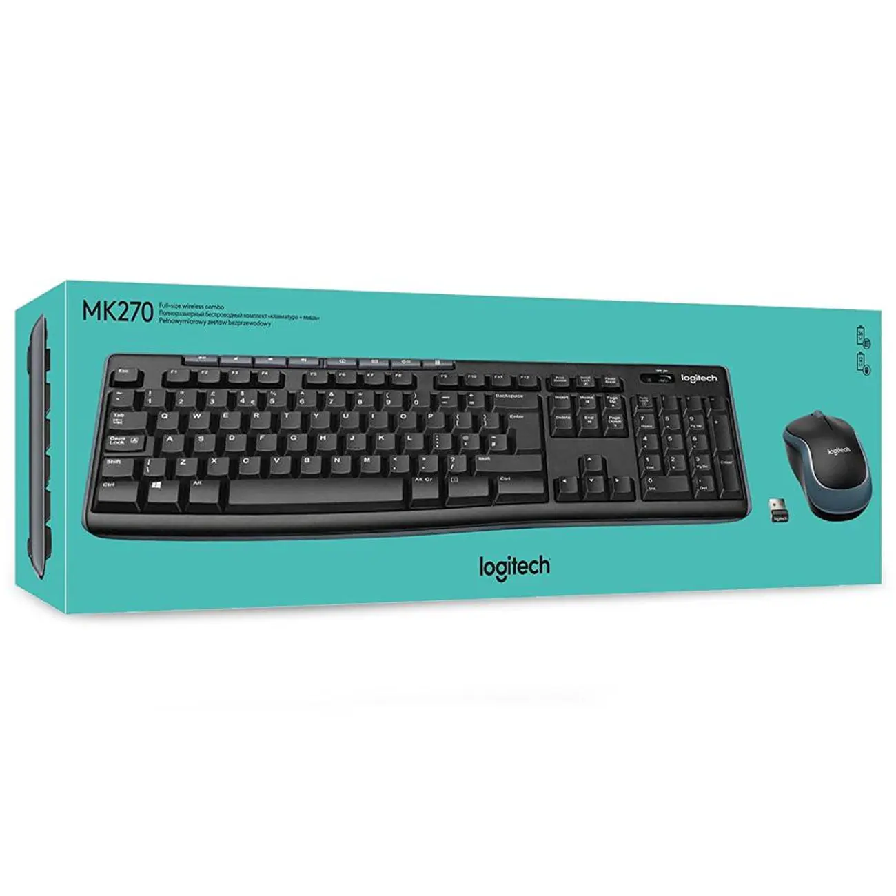 ماوس و کیبورد بی‌سیم Logitech MK270 - اورجینال | فروشگاه اینترنتی بلوری